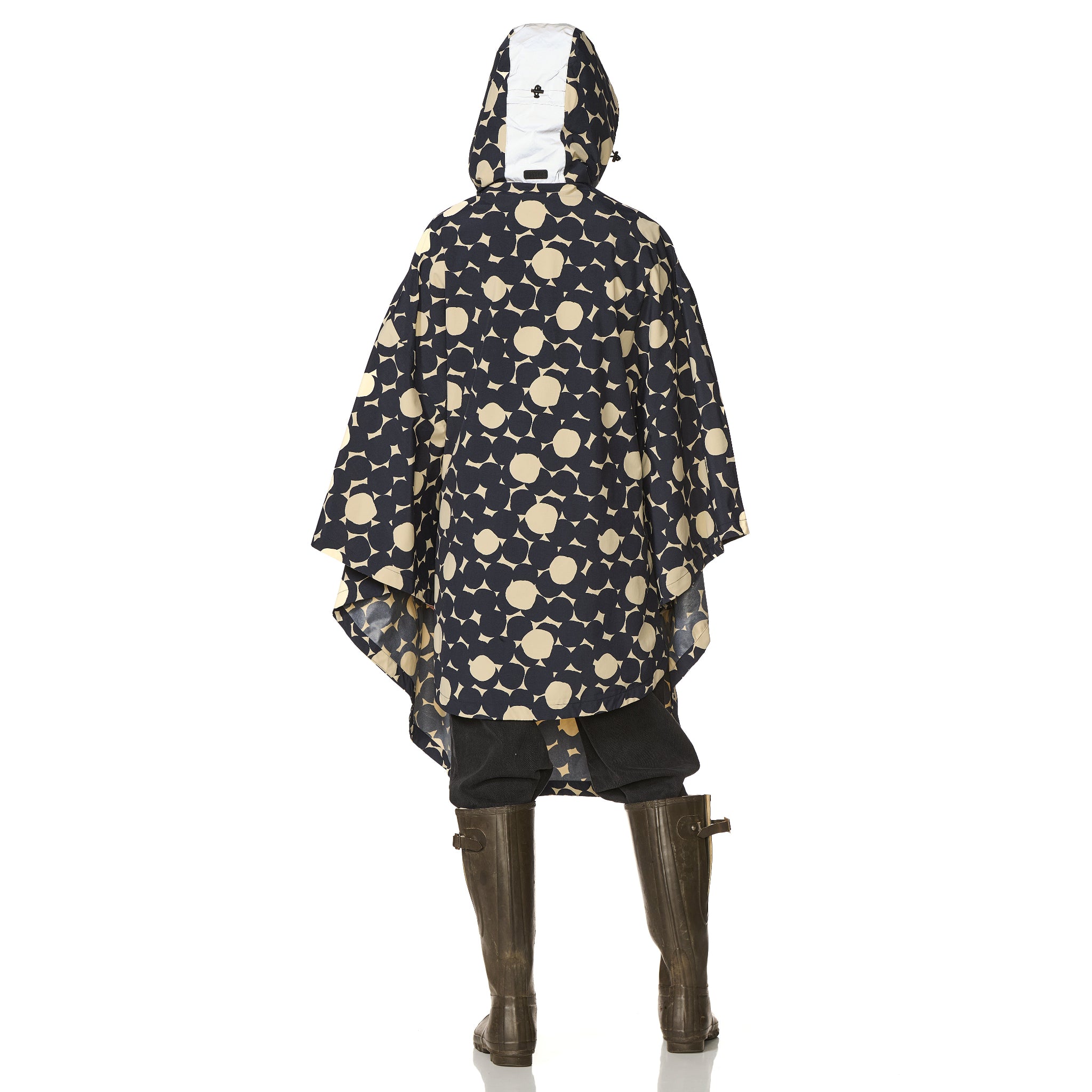 Regencape print beige Happy Rainy Days 