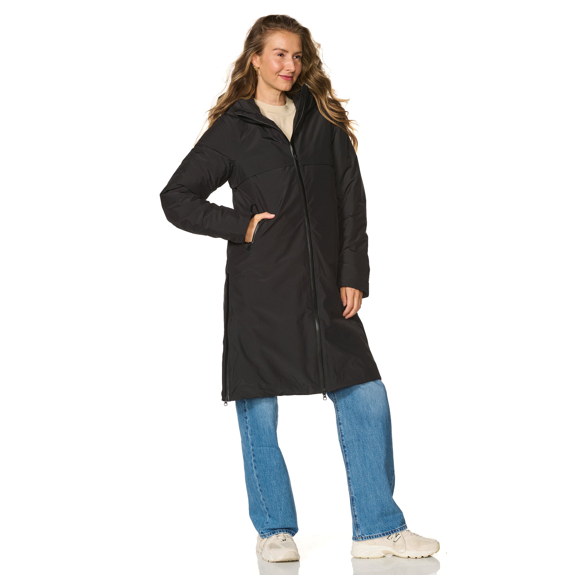 Winterjas Vegas zwart Happy Rainy Days 